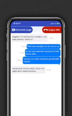 Engelsiz 112 android App screenshot 3
